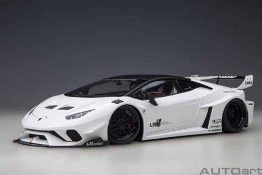 Model & Die-Cast AUTOart Autoart 79125 1/18 Liberty Walk Lb Silhouette Lamborghini Huracan Gt (White)