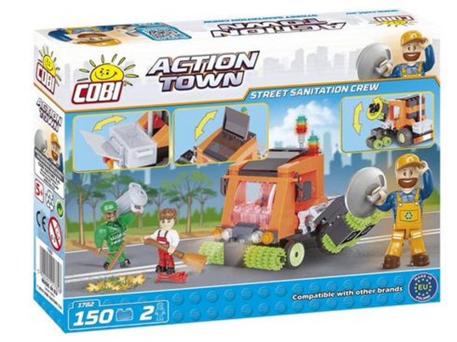 Model & Die-Cast Cobi Cobi - Action Town 1782 Street Sanitation 150Pcs