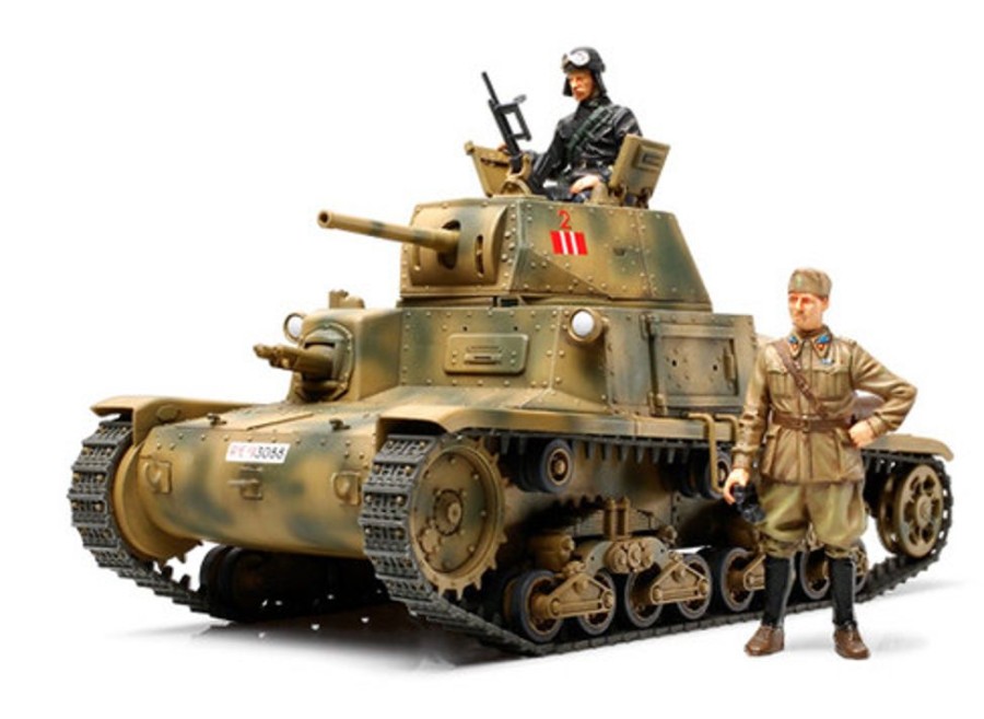 Military | Model & Die-Cast Tamiya Tamiya- 1/35 Italian Medium Tank Carro Armato M13/40 [35296]