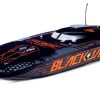 Boats ProBoat Blackjack 42-Inch Brushless 8S Catamaran, Black/Oranage:Rtr 55+ Mph By Pro Boat