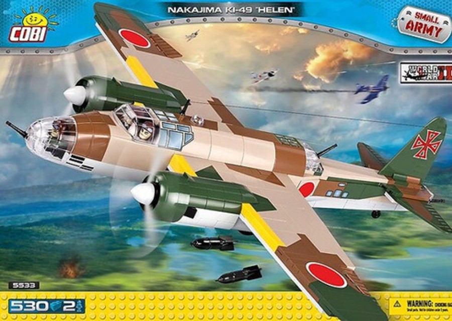 Model & Die-Cast Cobi Cobi-5533 Nakajima Ki-49 Helen 530Pcs