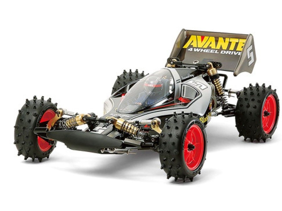 Off-Road | Cars/Tanks Tamiya Tamiya - 1/10 Avante (2011) Black Special Edition [47390] Rc Kit W/ Beginner Ready To Run Combo