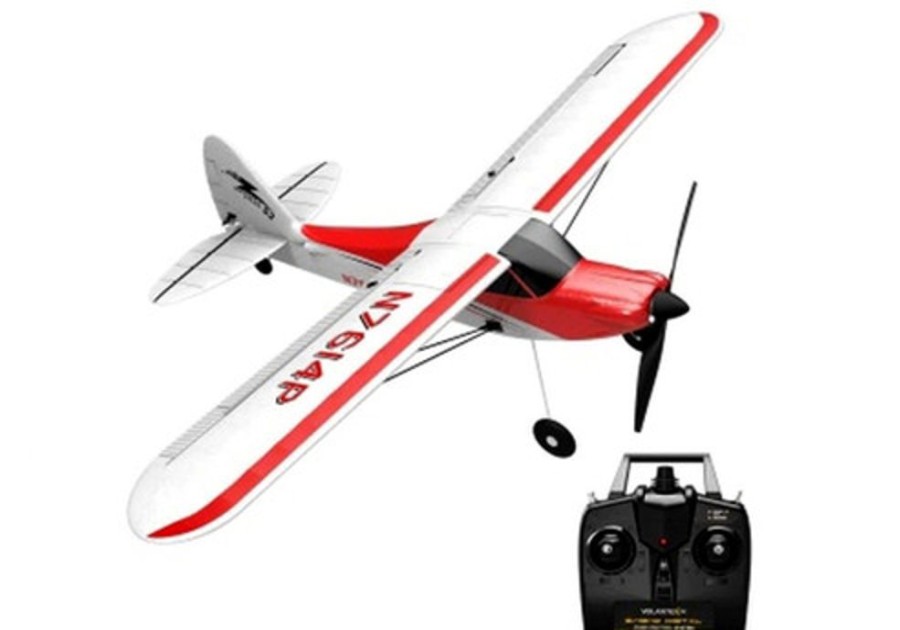 Planes Volantex Volantex Rc Sport Cub 500 Rc Plane 4Ch Remote Airplane Aircraft Glider Built In Gyro 761-4 Rtf