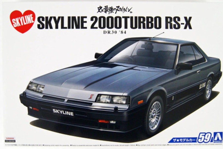 Cars | Model & Die-Cast Aoshima Aoshima - 1/24 The Model Car No.59 Nissan Dr30 Skyline Ht2000 Turbo