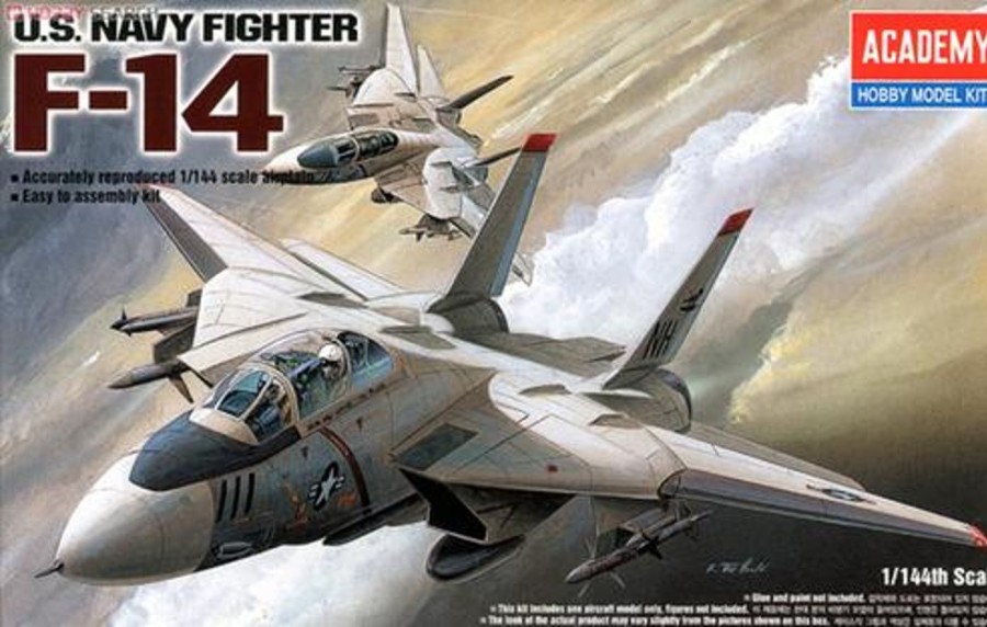 Aircraft | Model & Die-Cast Academy Academy 1/144 F-14A Tomcat Plastic Model Kit [12608]