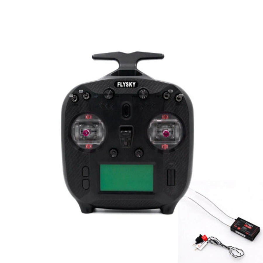 Transmitter | Electronics FlySky Flysky Fs-St8 2.4Ghz 8Ch Ant Radio Transmitter With Fs-Sr8 Rc Receiver For Rc Drone Car Boat Robot - Upgraded Version