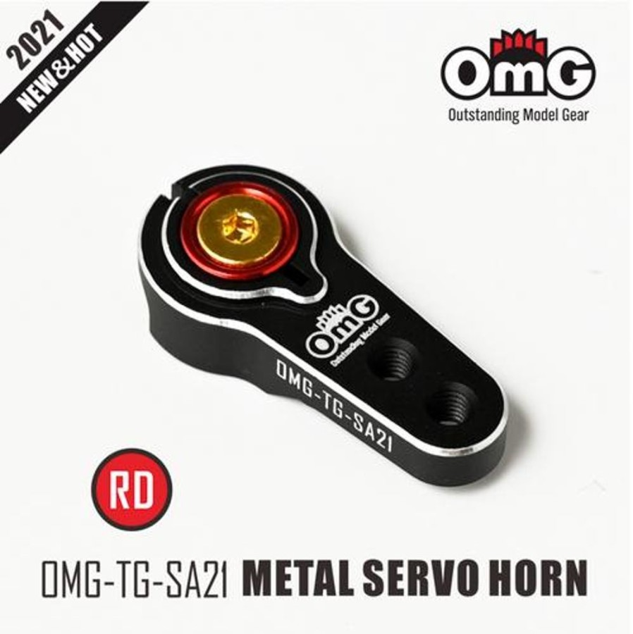 Omg Servos | Electronics OMG Omg Premium 25T Servo Horn/ Arm (Option: Red, Blue,Purple&Pink)