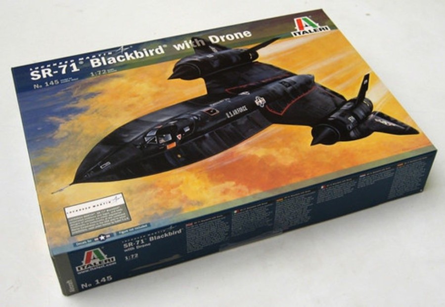 Aircraft | Model & Die-Cast Italeri Italeri - 1/72 Sr-71 Blackbird With Drone Plastic Model Kit [1-0145]