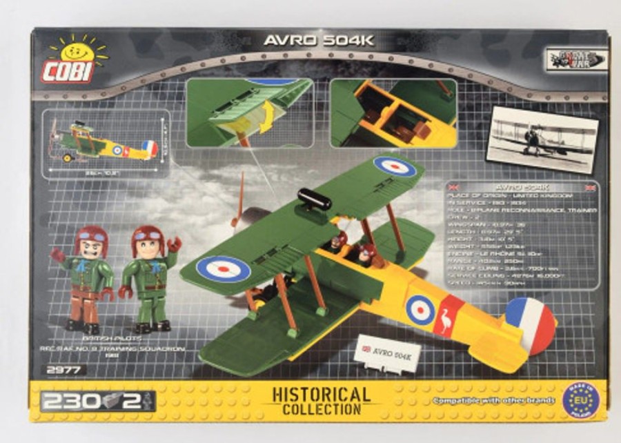 Model & Die-Cast Cobi Cobi-2977 Avro 504 K 230Pcs