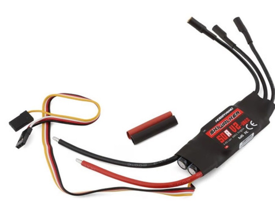 Air | Electronics HobbyWing Hobbywing Skywalker 50A V2 50 Amp Brushless Esc (3-4S)