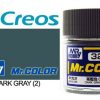 Mr. Hobby Paint | Accessories Mr Hobby Gunze - C032 Mr Color Semi Gloss Dark Grey 2