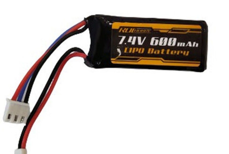 Lithium Polymer Batteries | Batt/Charger FMS Fms C2024 7.4V 600Mah Lipo Battery For Katana