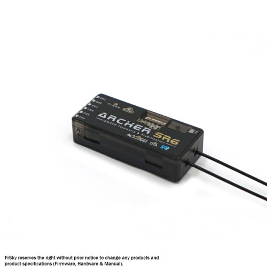 Frsky | Electronics FrSky Frsky Archer Sr6 Ota 2.4Ghz 6/24Ch Access Full Range Telemetry & Stabilization Receiver