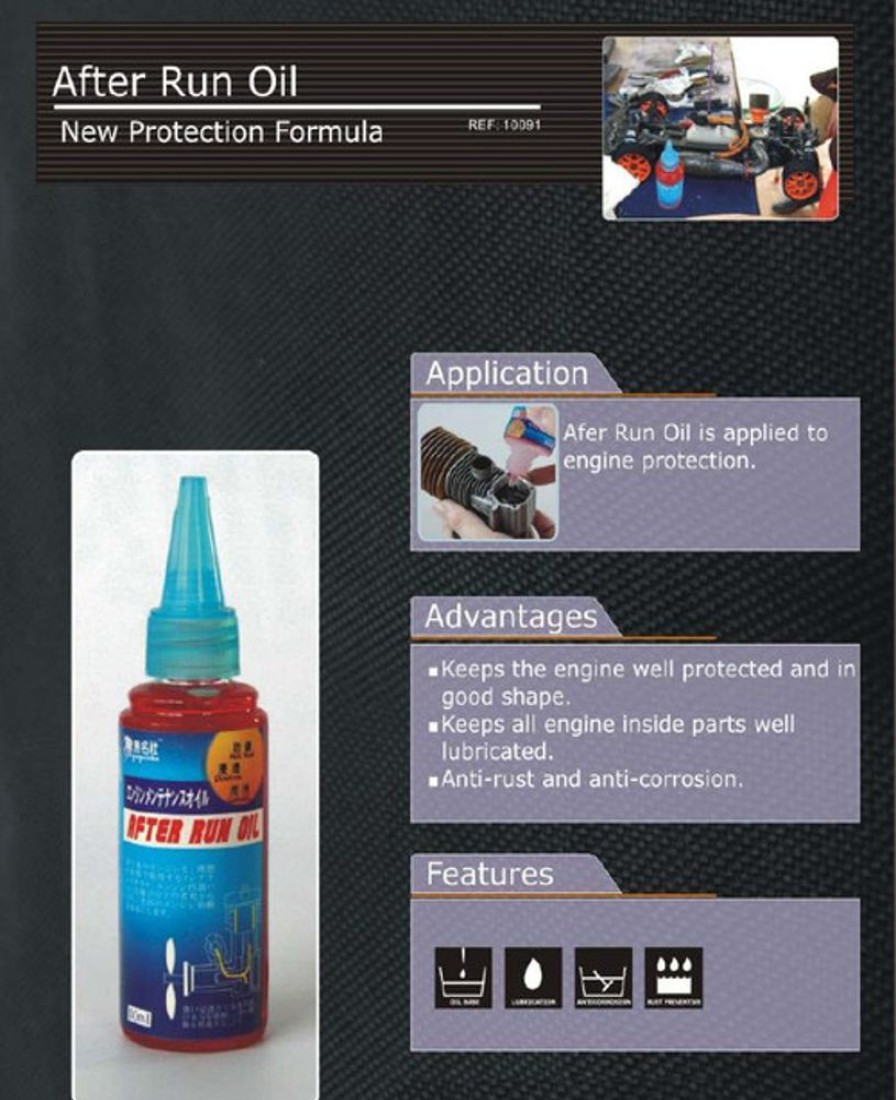 Lubricants And Cleaning Chemicals | Accessories Mumeisha Mumeisha After Run Oil For Rc Nitro Engine