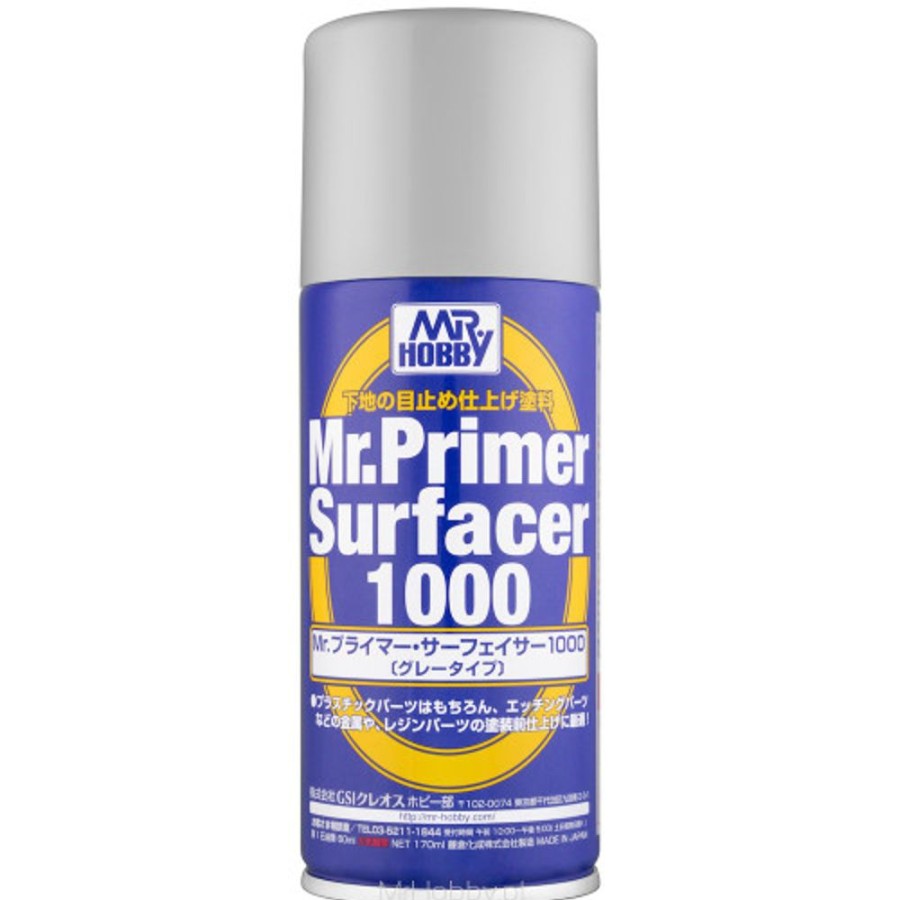 Mr. Hobby Paint | Accessories Mr Hobby Gunze - B524 Mr Primer Surfacer 1000 Spray