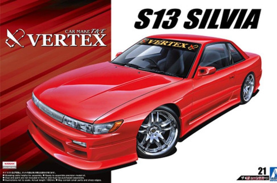 Cars | Model & Die-Cast Aoshima Aoshima 1/24Th Nissan Vertex S13 Silvia 1999 5861