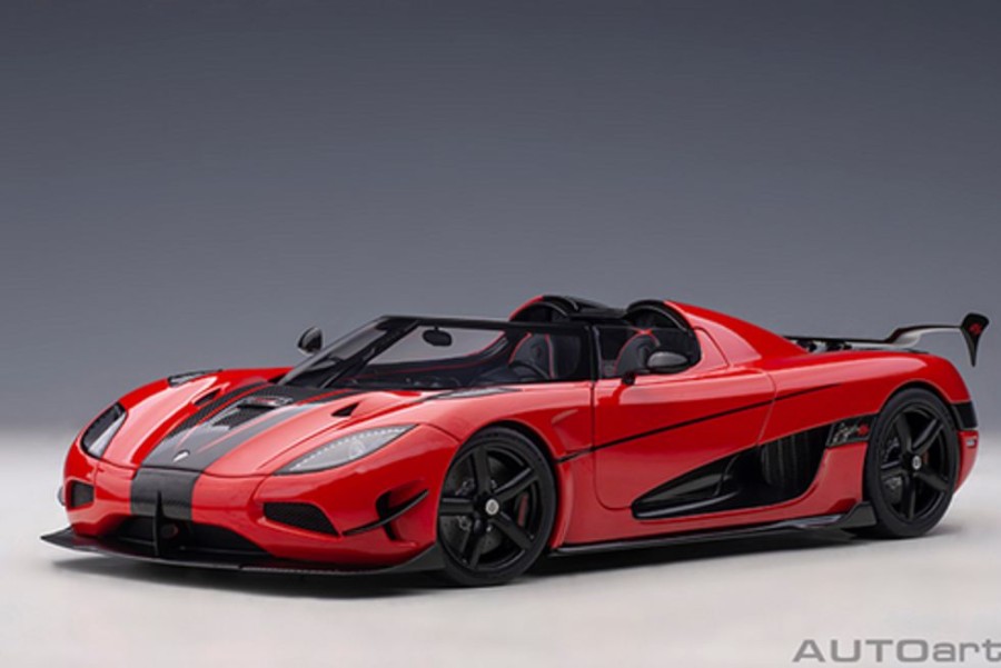 Model & Die-Cast AUTOart Auto Art 79022 Koenigsegg Agera Rs (Chilli Red/Carbon Black/Black Accents)