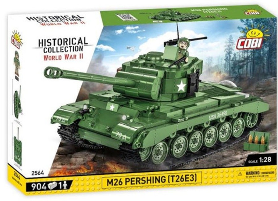 Model & Die-Cast Cobi Cobi-2564 | Hc Wwii 12564/ M26 Pershing (T26E3) 904 Pcs