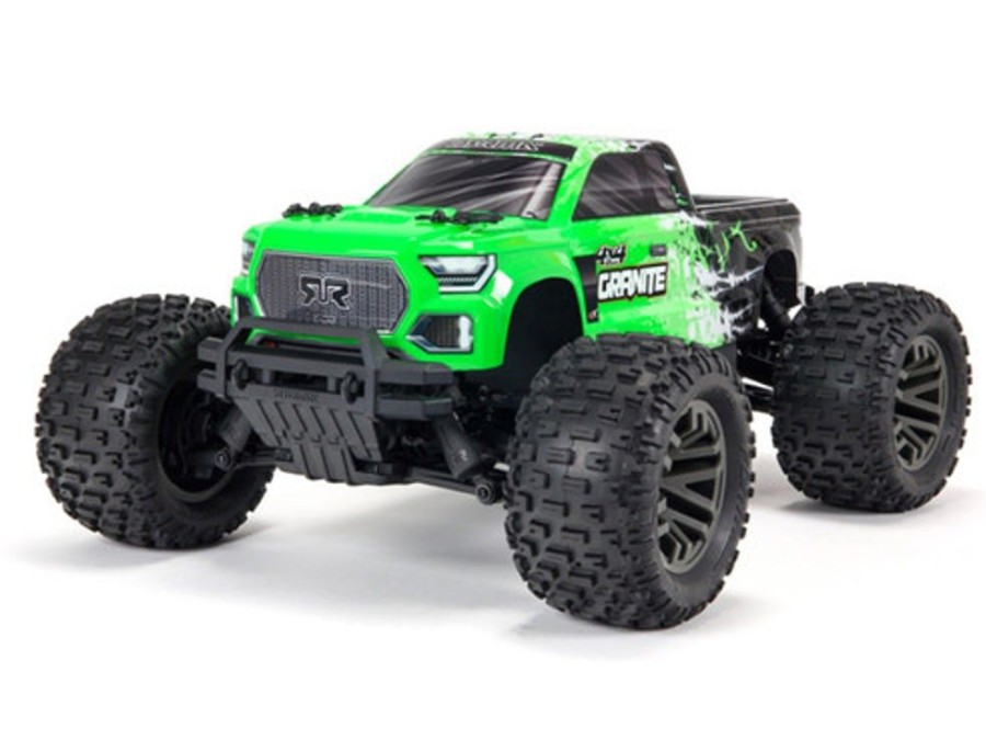 Cars/Tanks Arrma Arrma - 1/10 Granite 4X4 V3 3S Blx Brushless Monster Truck Rtr Green