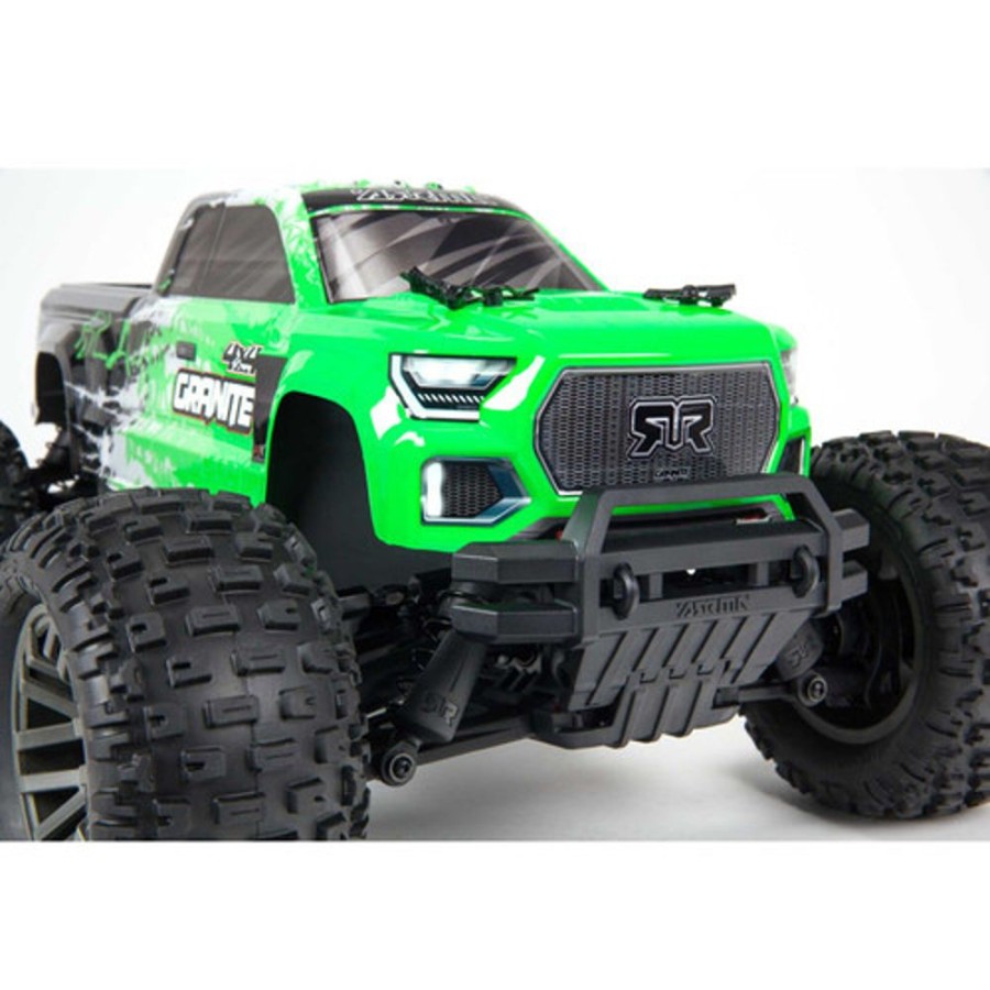 Cars/Tanks Arrma Arrma - 1/10 Granite 4X4 V3 3S Blx Brushless Monster Truck Rtr Green