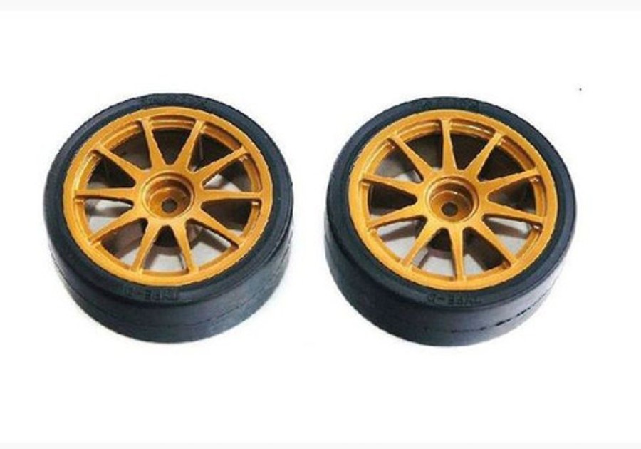 Drift Car Parts | Parts Tamiya Tamiya 51219 1/10 Drift Tyres Type D & Wheels (2Pcs)