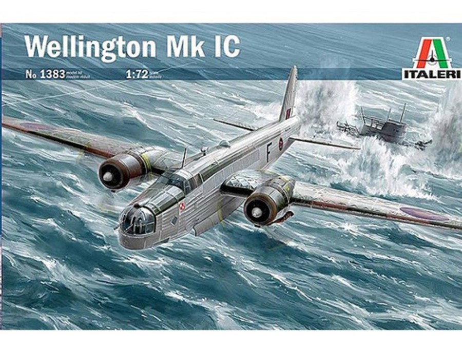 Aircraft | Model & Die-Cast Italeri Italeri - 1/72 Wellington Mk.Ic Plastic Model Kit [1-1383]