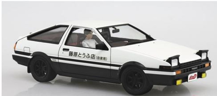 Cars | Model & Die-Cast Aoshima Aoshima - 1/24 Fujiwara Takumi 86 Trueno Project D Specification W/Driver Figure #14