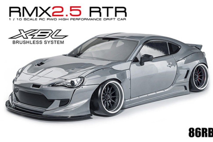 Mst Drift Cars | Cars/Tanks MST 533905Mgr Rmx 2.5 Rtr 86Rb (Metal Grey) (Brushless)