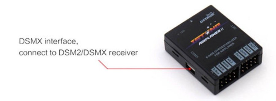 Detrum | Electronics Detrum Detrum Istone Dsm And S-Bus 6-Axis Airplane Stabilizer