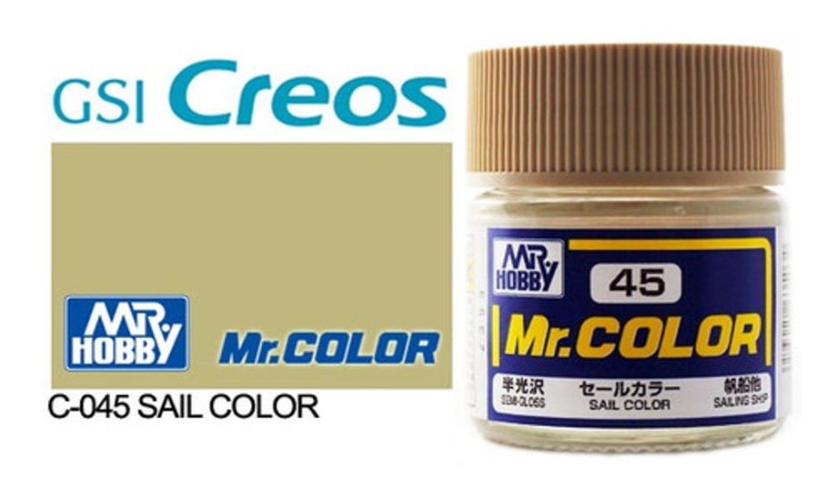 Mr. Hobby Paint | Accessories Mr Hobby Gunze - C045 Mr Color Semi Gloss Sail Colour