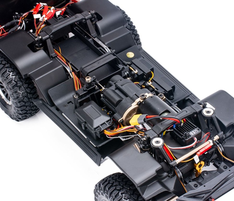 Trucks & Trailers | Cars/Tanks YIKONG Yikong Rubicon 1/10 Scale Pro Rc Crawler Yk4102 (Black)