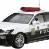 Cars | Model & Die-Cast Aoshima Aoshima The Model Car 110 Toyota Grs214 Crown Patrol Car For Traffic Control '16 1/24 Scale Kit