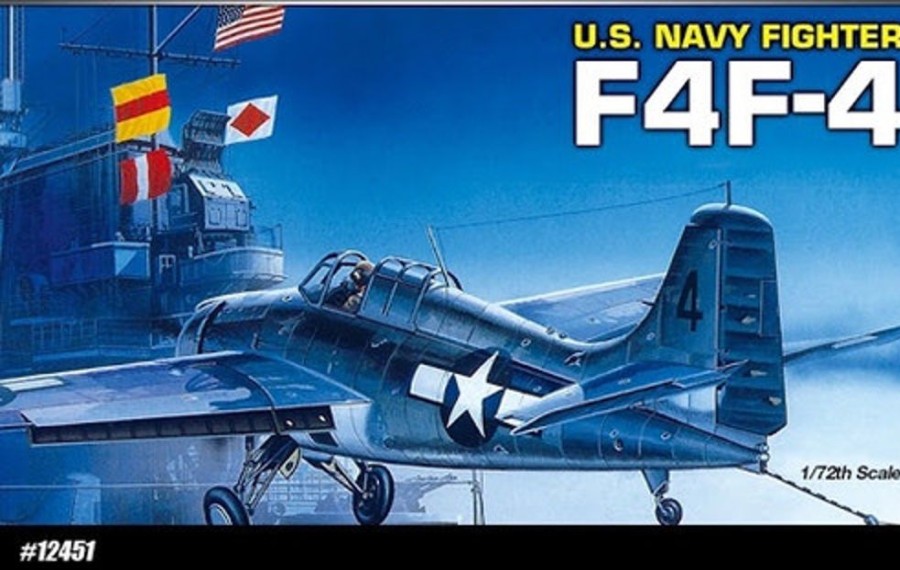 Aircraft | Model & Die-Cast Academy Academy 1/72 Us Navy F4F-4 Wildcat