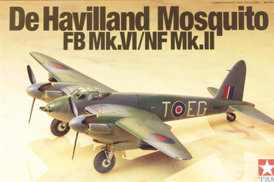 Aircraft | Model & Die-Cast Tamiya Tamiya - 1/72 De Havilland Mosquito Fb Mk.Vi/Nf Plastic Model Kit [60747]