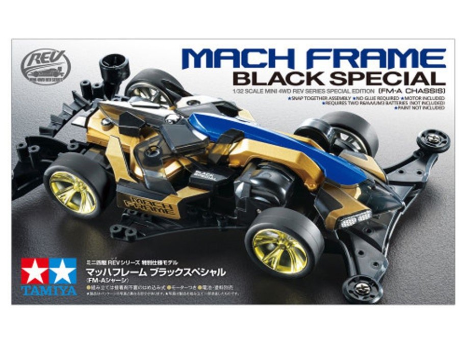 Cars/Tanks Tamiya Tamiya - Mach Frame Black Special (Fm-A Chassis) [95587]