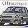 Cars | Model & Die-Cast Aoshima Aoshima The Model Car 60 Honda Aa City Turbo Ii 1985 1/24 Scale Kit