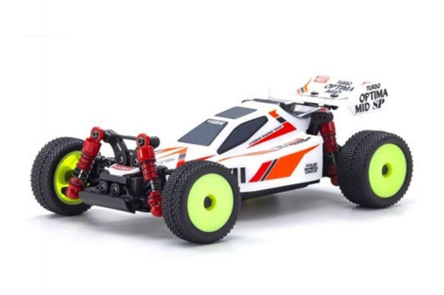 Off-Road | Cars/Tanks Kyosho Mini-Z Buggy Readyset Turbo Optima Mid Special White [32092W]