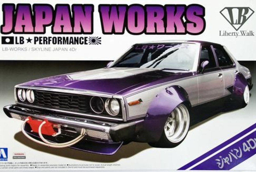 Cars | Model & Die-Cast Aoshima Aoshima - 1/24 Liberty Walk No.1 Lbworks Japan 4Dr.