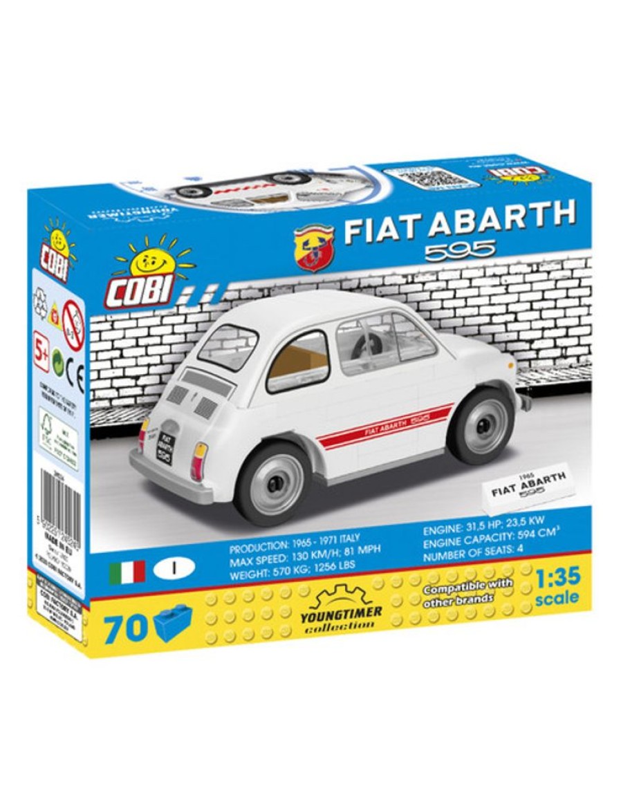 Model & Die-Cast Cobi Cobi - 24524 Youngtimer Fiat Abarth 595 70Pcs