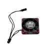 Electronics OMG Omg Aluminium Frame Cooling Fan For Motor 40X40X10Mm - Red