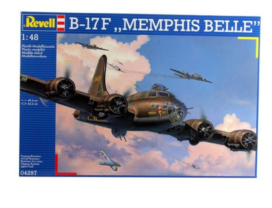 Aircraft | Model & Die-Cast Revell Revell - 1/48 Memphis Bell B-17F Plastic Model Kit