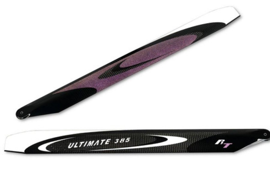 Rc Helicopter Blade | Parts Rotor Tech Rotortech 385Mm "Ultimate" Flybarless Main Blade Set For Omp M4