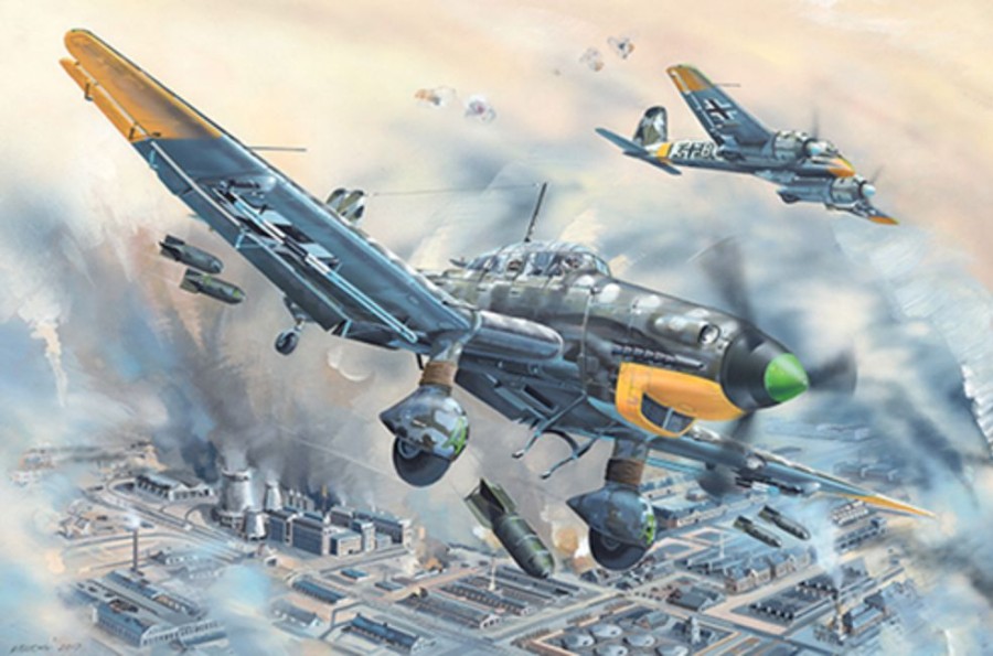 Aircraft | Model & Die-Cast Trumpeter Trumpeter 1/24 Junkers Ju-87D-5 Stuka