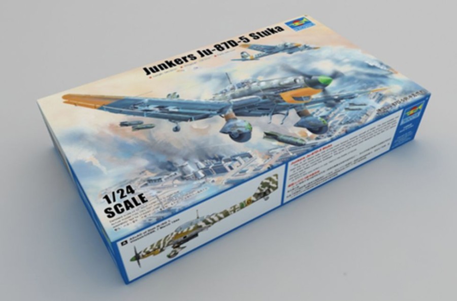 Aircraft | Model & Die-Cast Trumpeter Trumpeter 1/24 Junkers Ju-87D-5 Stuka