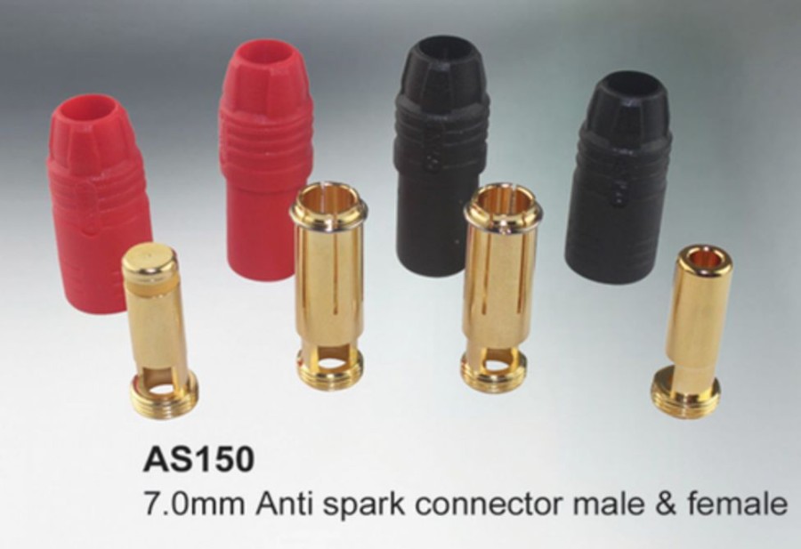 Plugs & Adapter | Accessories Amass Amass Latest 7.0Mm Anti Spark Connector Male & Female