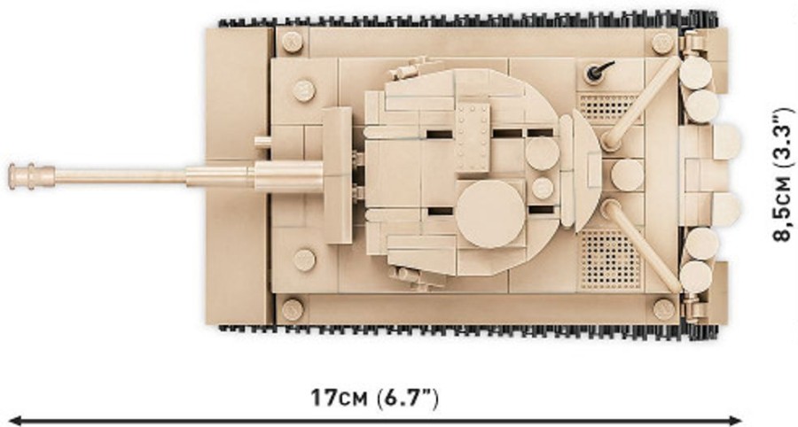 Model & Die-Cast Cobi Cobi-2710 | Hc Wwii /27 10/ Panzer Vi Tiger "131" 350 Pcs