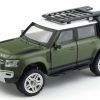 Cars/Tanks Pinecone Models Pinecone Forest 2402 Diecast Alloy Rc Range Rover Defender Rtr 1/24 2.4G 4Wd Rc Car With Led Lights-Green