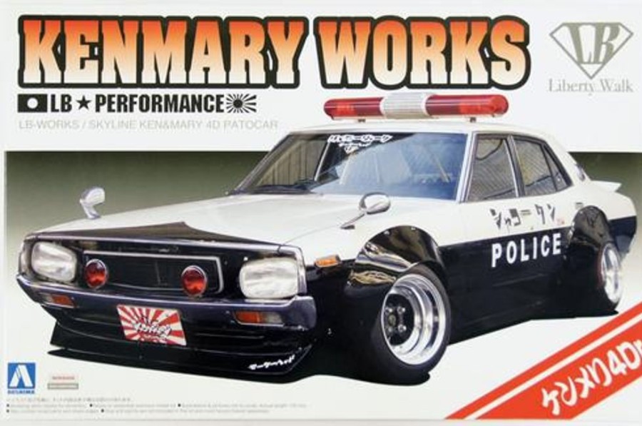 Cars | Model & Die-Cast Aoshima Aoshima - 1/24 Liberty Walk No.7 Lbworks Skyline Ken Mary 4Dr. Police Patrol Car