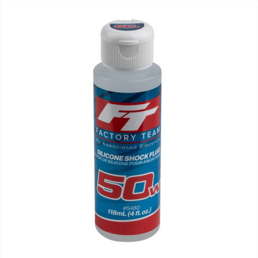 Shock And Differential Oils | Accessories Team Associated Team Associated Factory Team Silicone Shock Oil (4Oz) (50Wt) (650 Cst)