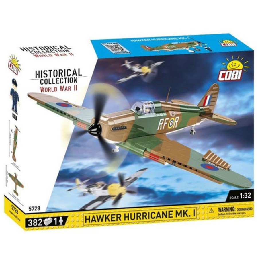 Model & Die-Cast Cobi Cobi-5728 | Hc Wwii /5728/ Hawker Hurricane Mk.I 377 Pcs